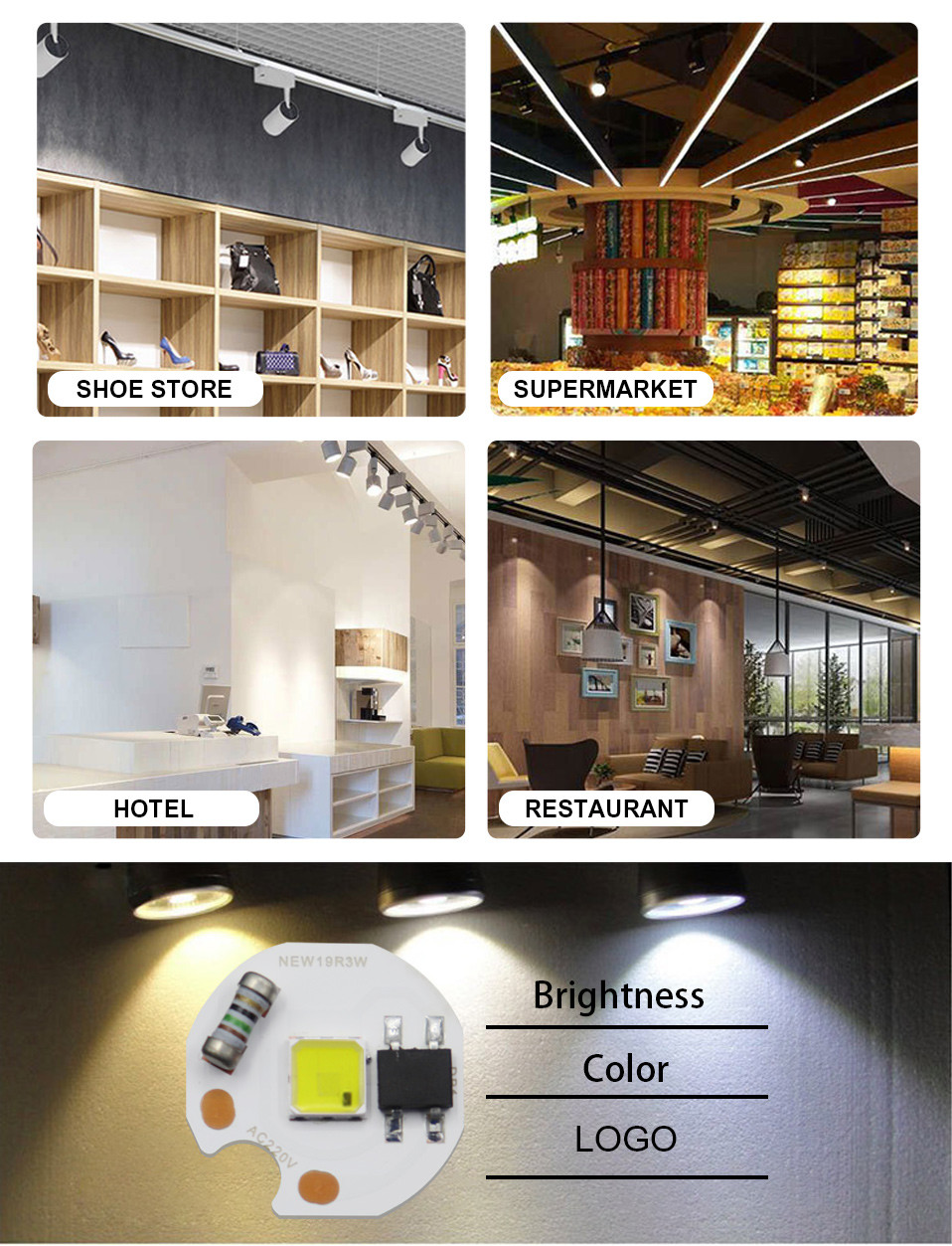 Natural White SMD LED Chip