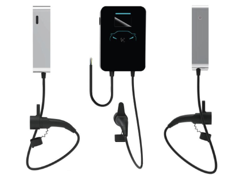 OEM 22kw Type 2 Public EV Charger OCCP 1.6 Connection Pole Mount