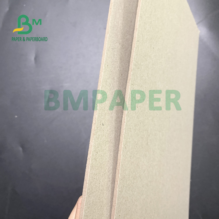 1600gsm Gloss Finish 2 Side Grey Back Straw Board 508mm X 860mm