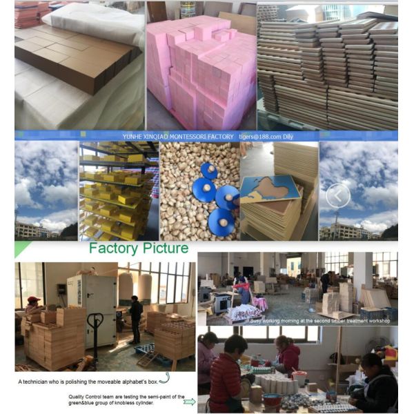 Factory directly support Mathematics Montessori Materials wholesale Decimal Fraction Board