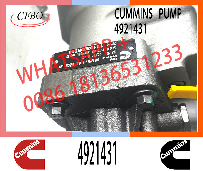 Common Rail Injector Pump 3973228 CCR1600 For Cummins ISLE 6CT Engine Part Number 3973228 4902731 4921431
