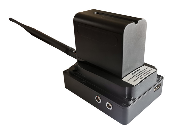 COFDM UAV Video Transmitter with Battery 20km LOS from air to ground Lightweight
