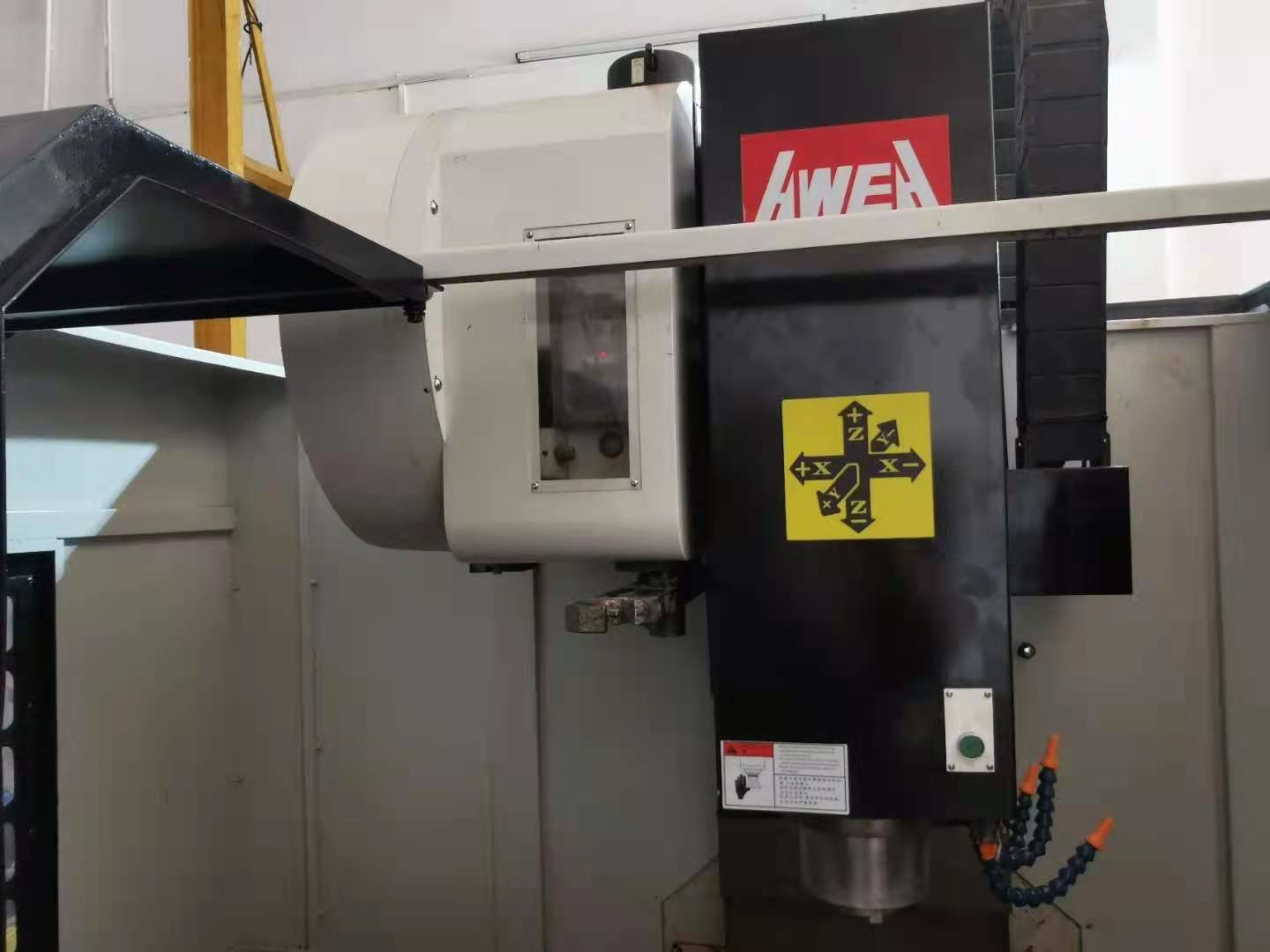Used CNC Turning And Milling Center Awea 850 3 Axis VMC FANUC System