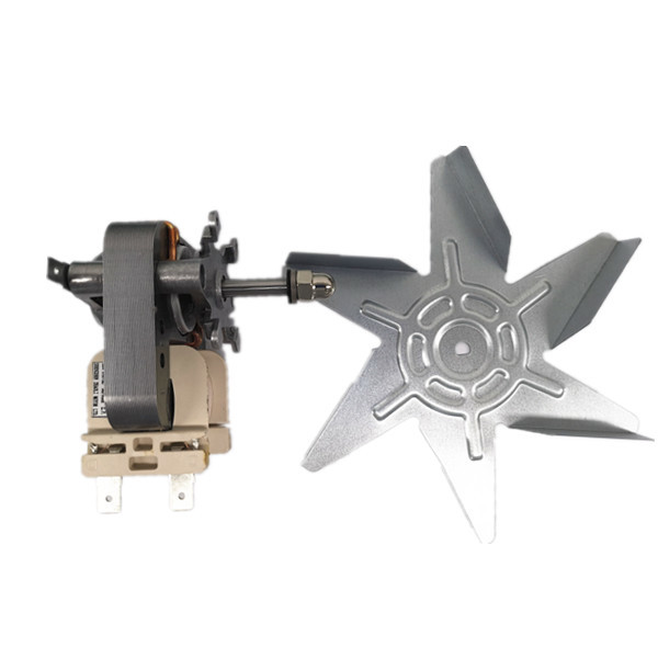Oven Shaded Pole Single Phase Fan Motor 120V 3200 RPM 25W With Impeller