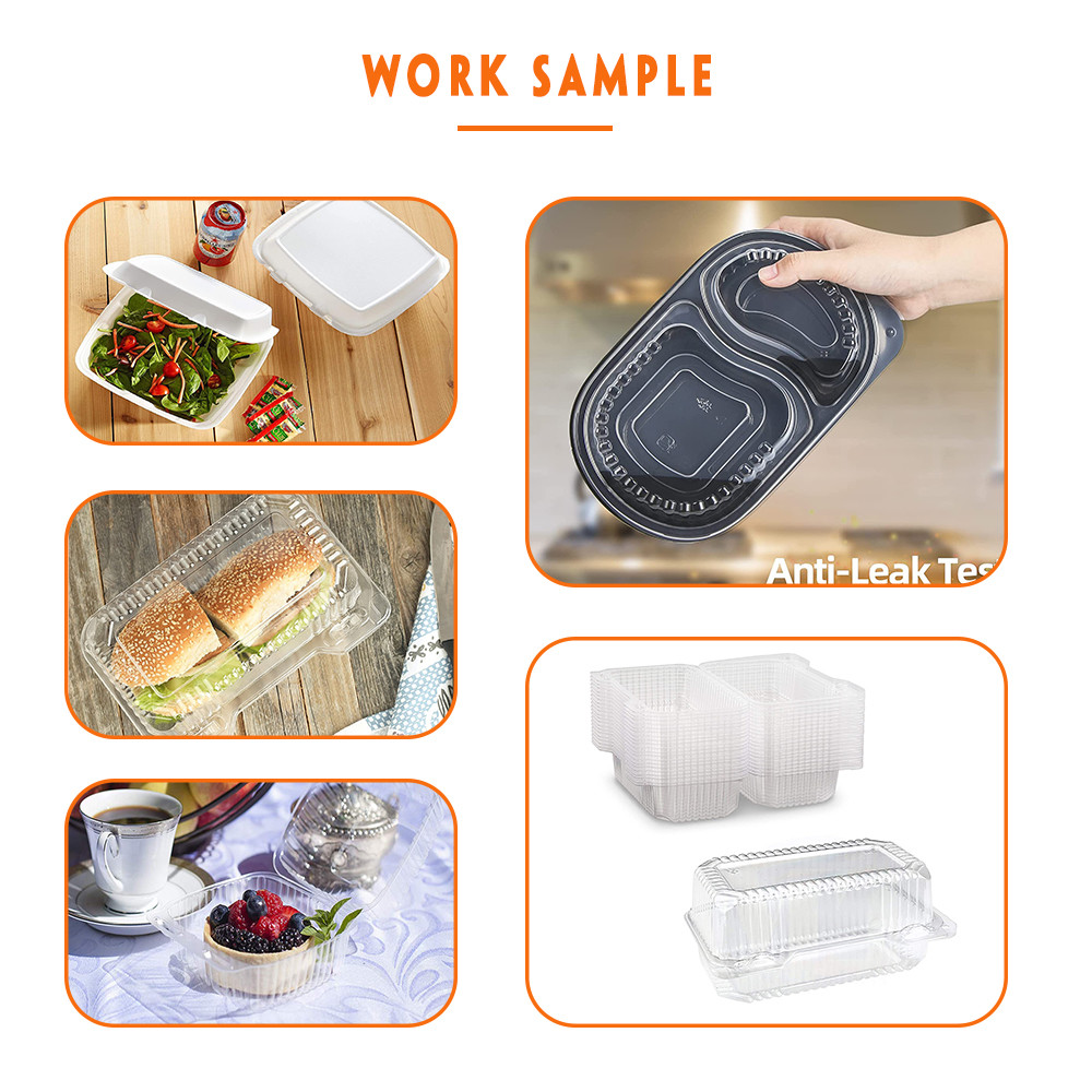 BOPS Bopp Food Packing Container Making Machine For Beverage Shops
