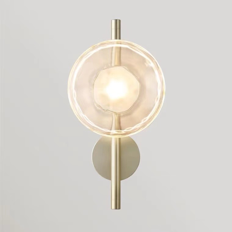 Modern Bedroom Creative decorative Lighting Copper Led Wall Lamp