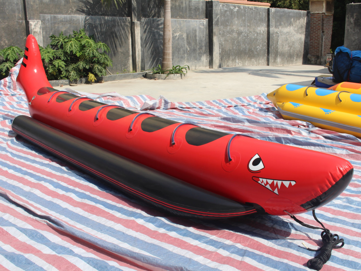 Supplier Inflatable Water Games Inflatable Flying Fish Banana Water Sled For Adult