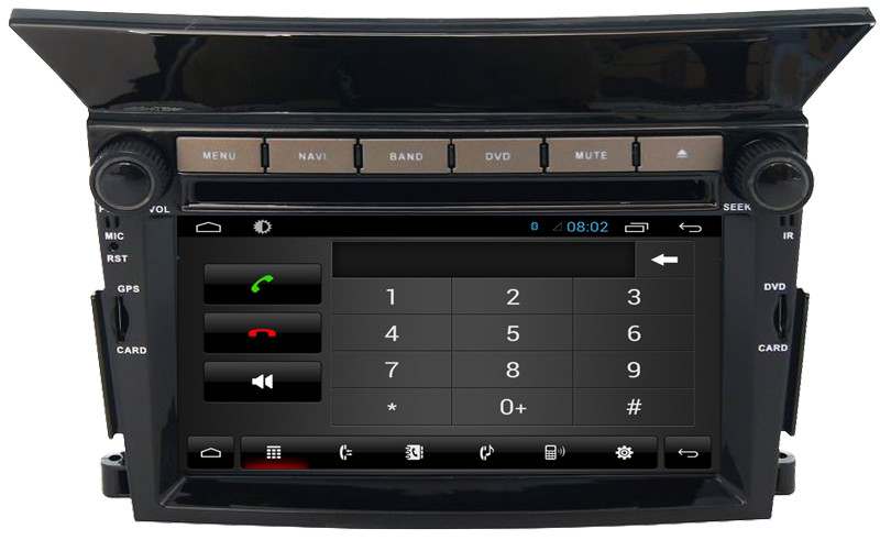 Ouchuangbo car navi dvd android 6.0 for Honda Pilot with SWC USB QUAD CORE A9 ,1.6GHz Frequency