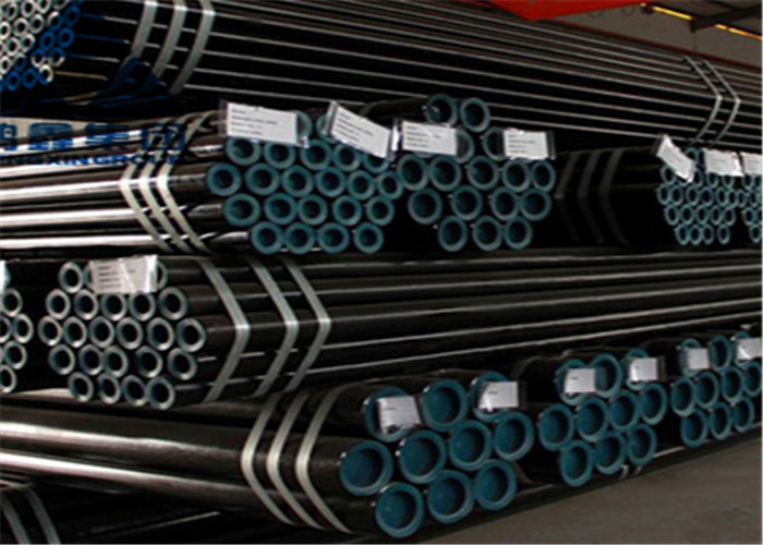 ASTM A333 GR.3 SCH40 12m Carbon Steel Seamless Pipe , SMLS Seamless Pipe With Beveled Ends.