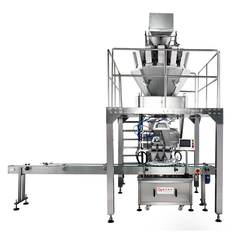 Multi Nozzles Weighing Filling Machine for Gummy Candy Bottle Dependable Performance