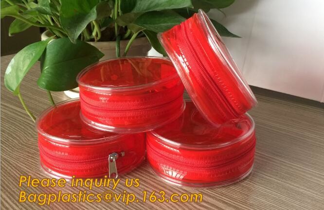 Factory Custom made Environmental PVC clear packaging toy storage handle bag,plastic tote packaging bag with handles fro