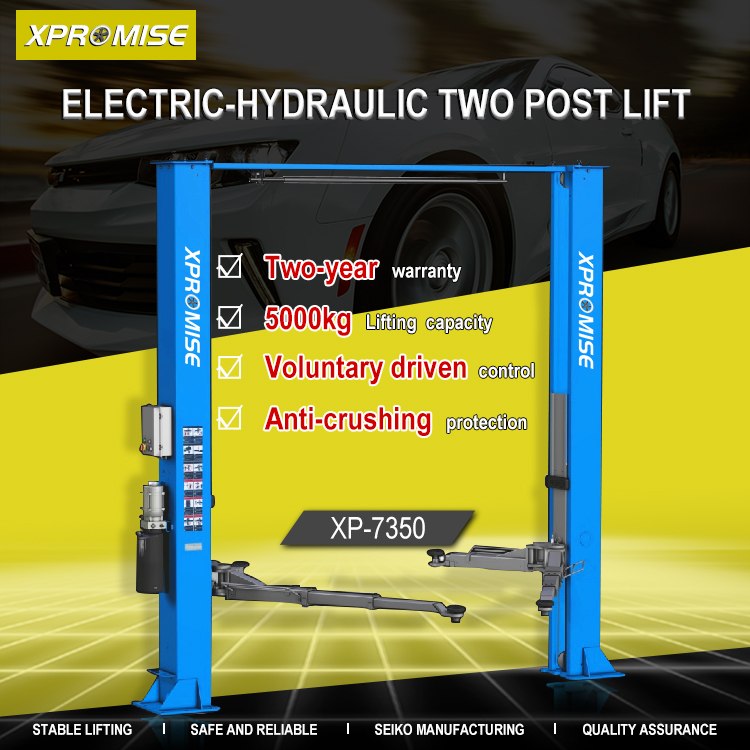 Ce Approved 2 Post Hydraulic Garage Car Lift For Tire Shops And Auto Repair Shops
