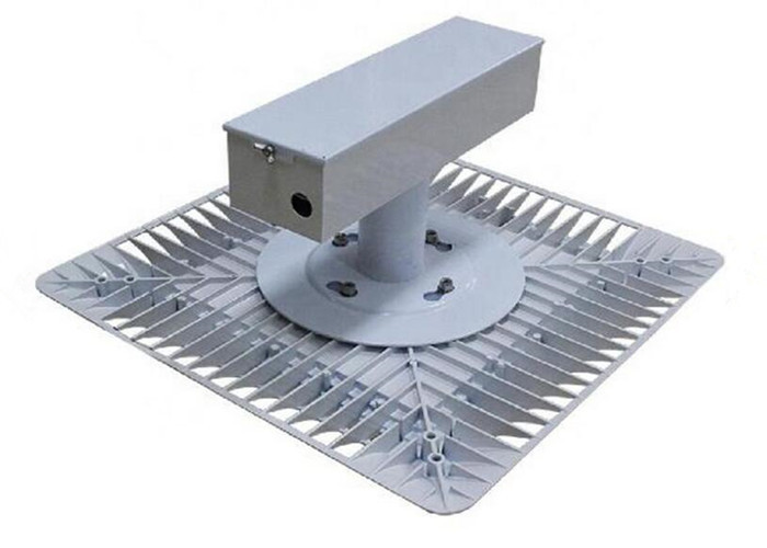 100W Surface Mount Canopy Lights Metal Housing For Buildings Environment Friendly