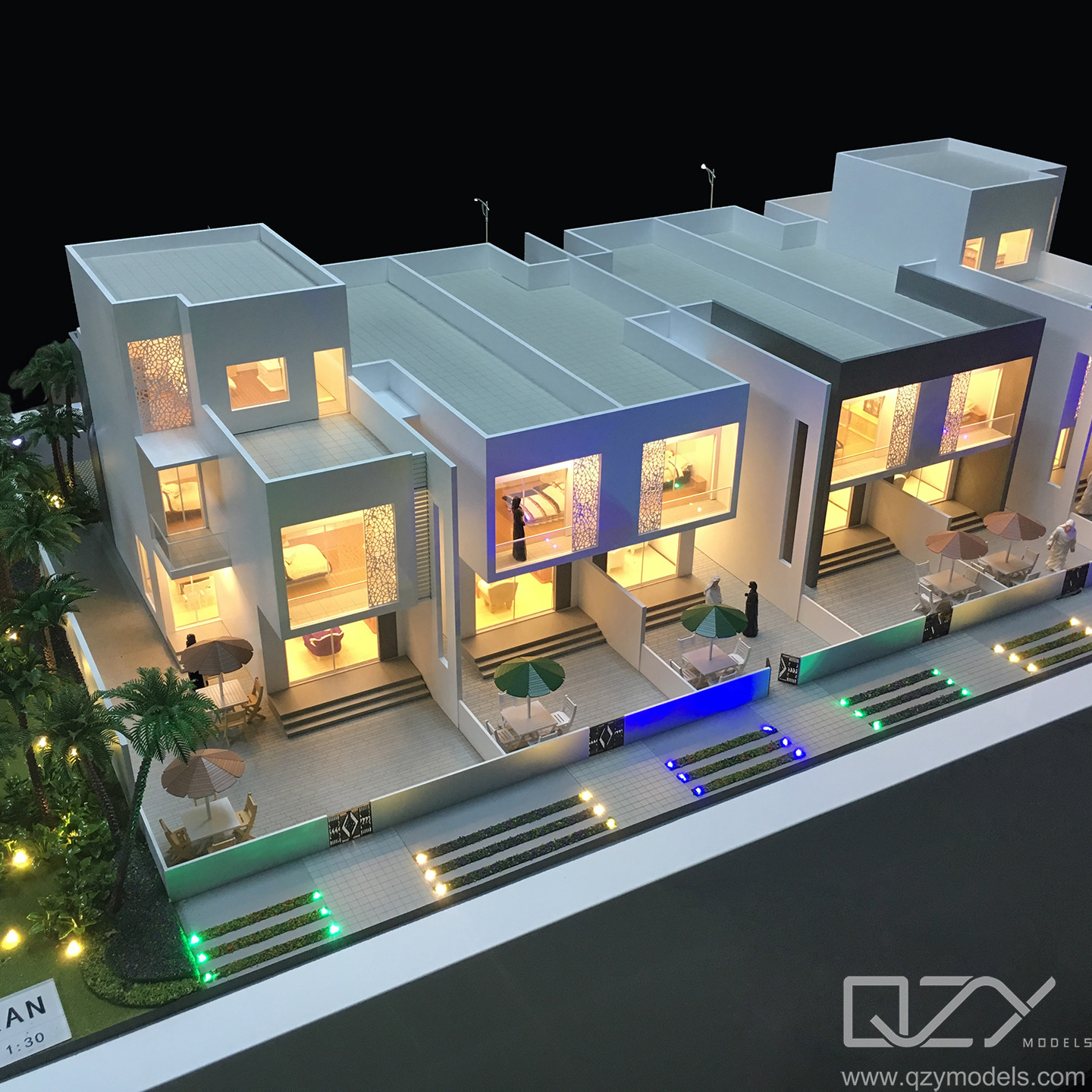 1/25 Architectural Maquette Dubai Famous Architecture Models Rukan Villa