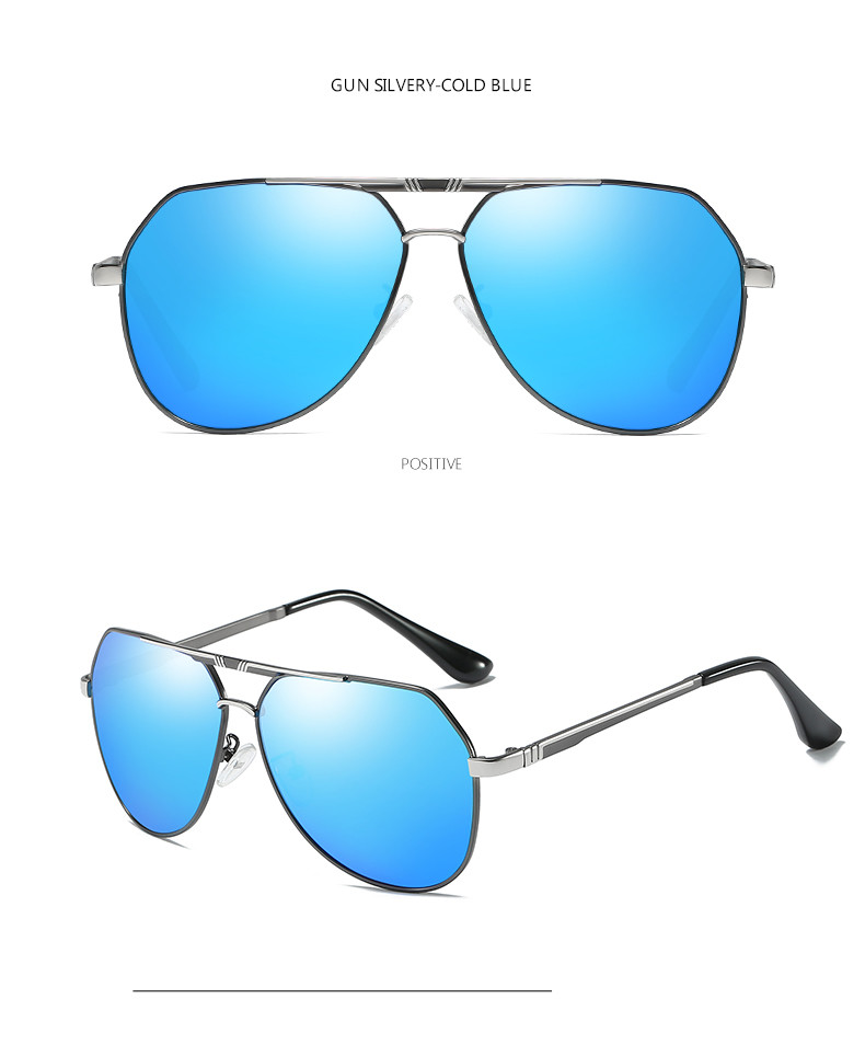 Driving Mirror Oversized Retro Sunglasses Men Women 142MM BSCI UV Protection