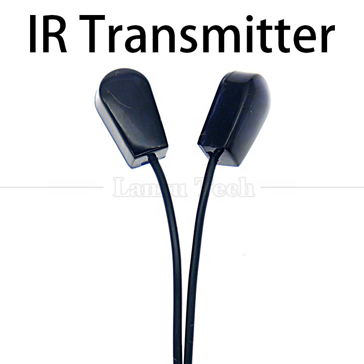 Splitter 3.5mm Audio Jack Infrared Remote Mi Emitter IR Transmitter Receiver Extender Cable for TV