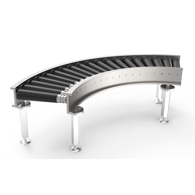 Low Friction Steel Sprocket Driven Taper Roller Assembly Line Drum Precision-Engineered Low-Noise Conical Roller Dia50mm