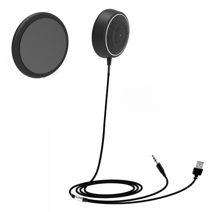 2019 Universal 3.5mm jack Bluetooth Car Kit Hands free Music Audio Receiver Adapter Auto AUX Kit