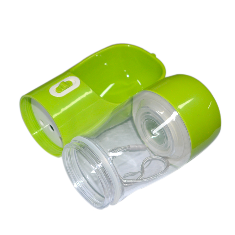 Silicone Dog Pet Drinking Water Bottle Portable Dispenser Customized For Travel