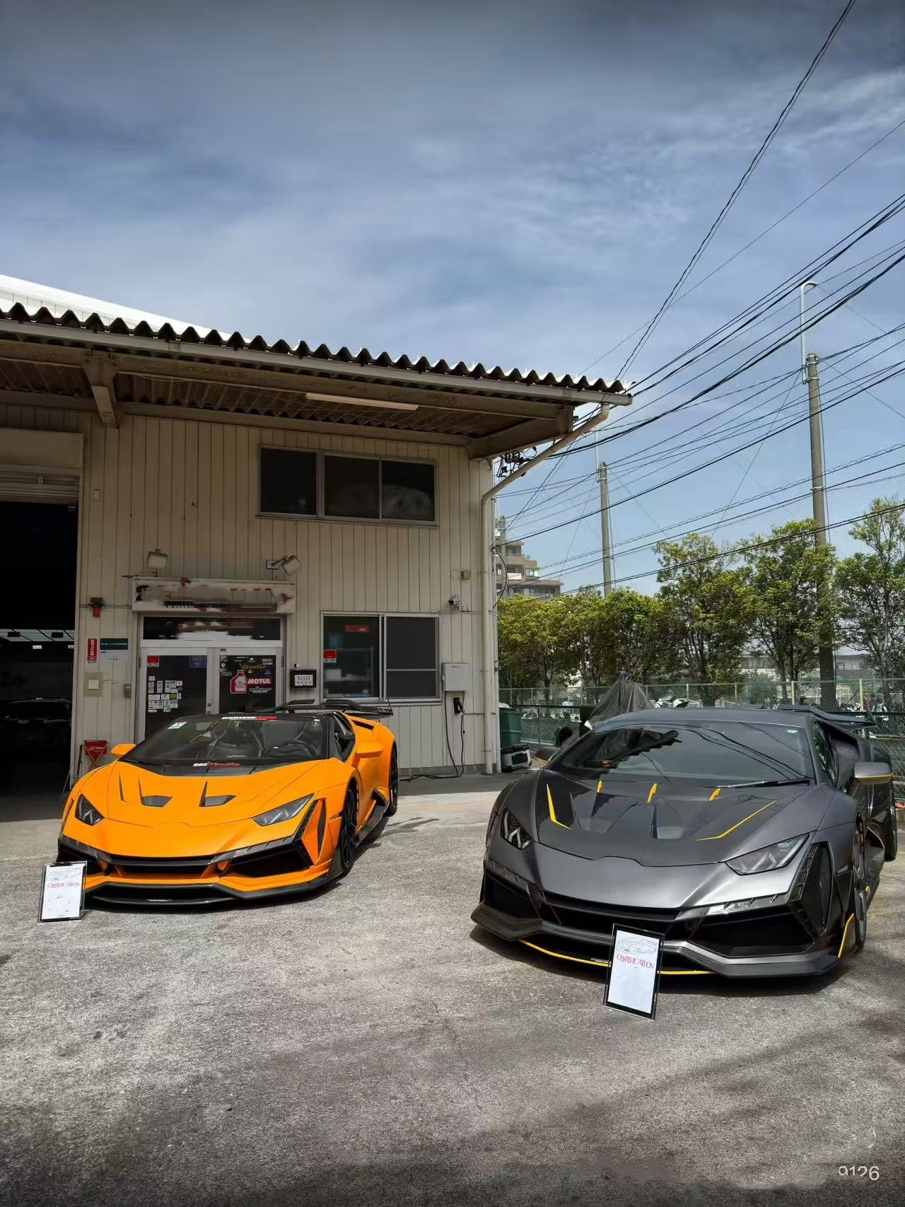Huracan LP580 610 Carbon Fiber Body Kit EVO Replace Front Bumper Wheel Arch