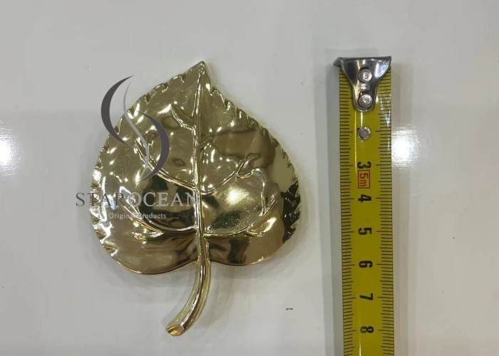 Antique Brass Color Zamak Material Funeral Urn Accessories, Urn Decoration UD03