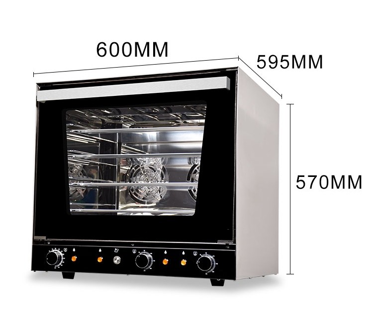 110V-220V Commercial Convection Oven 3600W Counter Top Pizza Oven