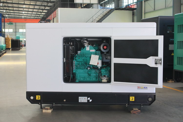 16kw 20kva Silent Diesel Generator Set Power Output Perkins For Home Use