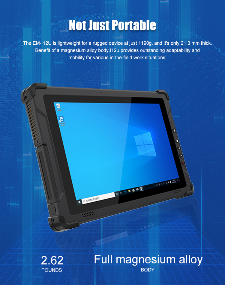 ODM/OEM 10 inch Capacitive Screen Industrial 4G NFC Tablet Computer for Warehouse