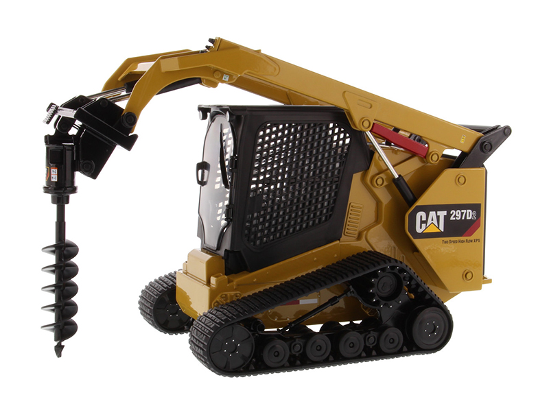 Cat 297D2 Skid Steer Loader Model 1/16 Diecast Metal DM 85603 Construction