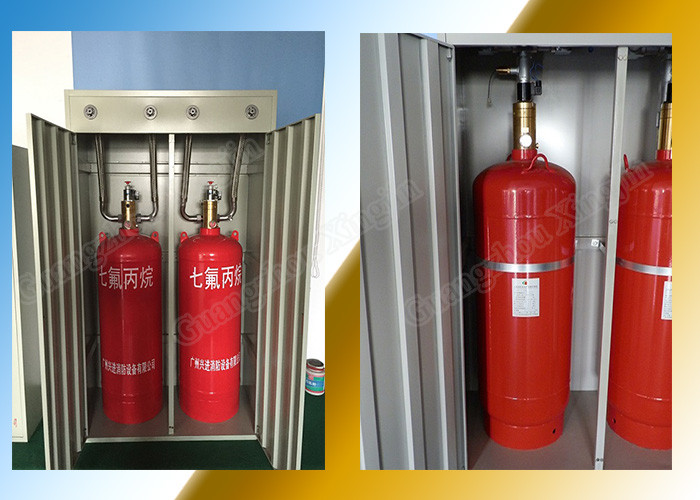 180L Low Toxicity FM-200 Fire Suppression System for Electrical Cabinets