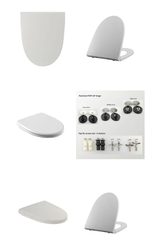Soft Close V Shape Toilet Seat Cover For Modern Design And Easy Installation Bathroom