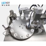Desktop Small Vial Liquid Perfume Filling Capping Machine With High Precision