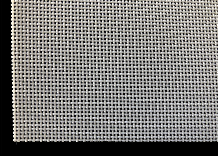Single Layer Polyester Square Hole Mesh Belt Plain Weave For Conveyor And Dryer