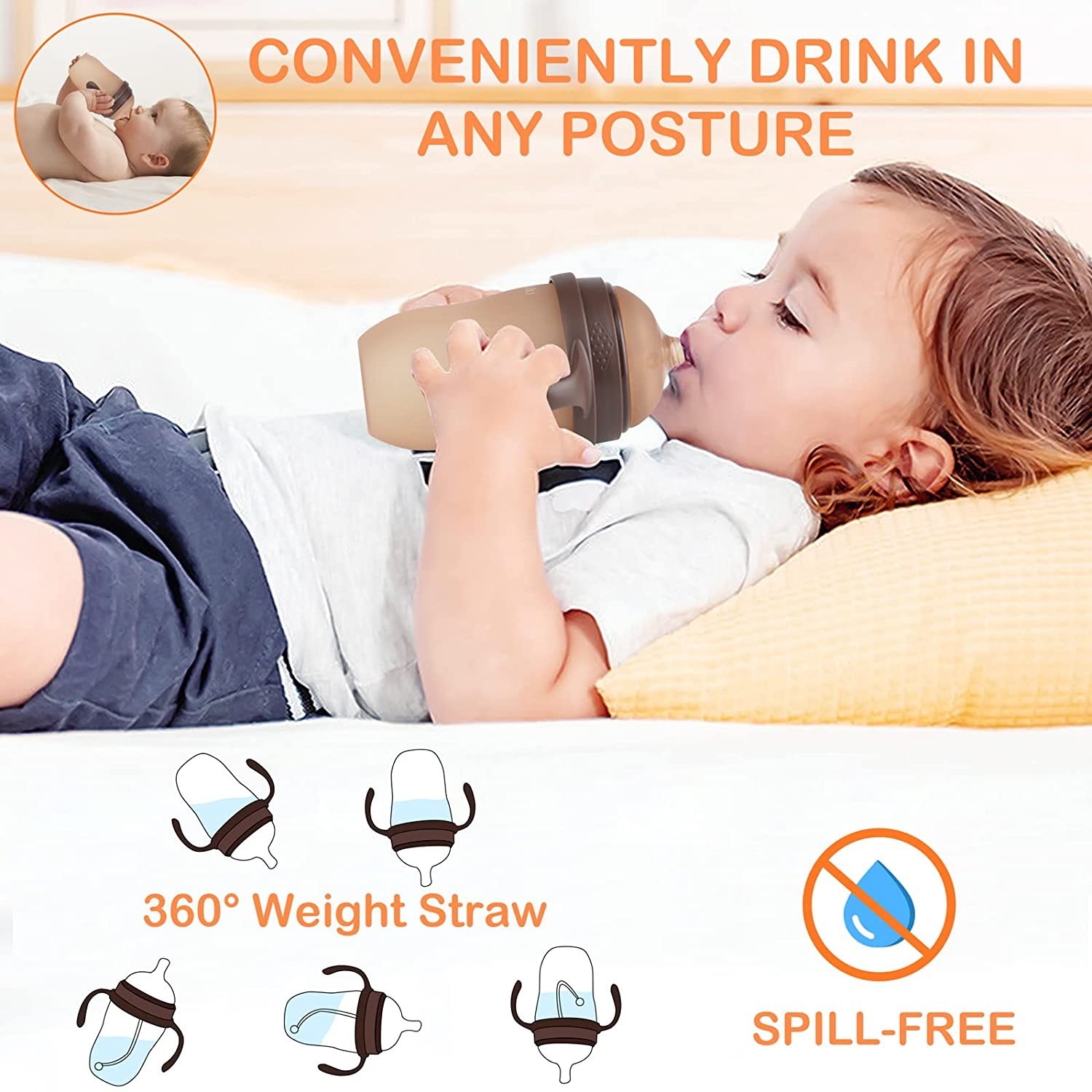 Multiscene Newborn Silicone Food Teether Pacifier Portable With Pouches