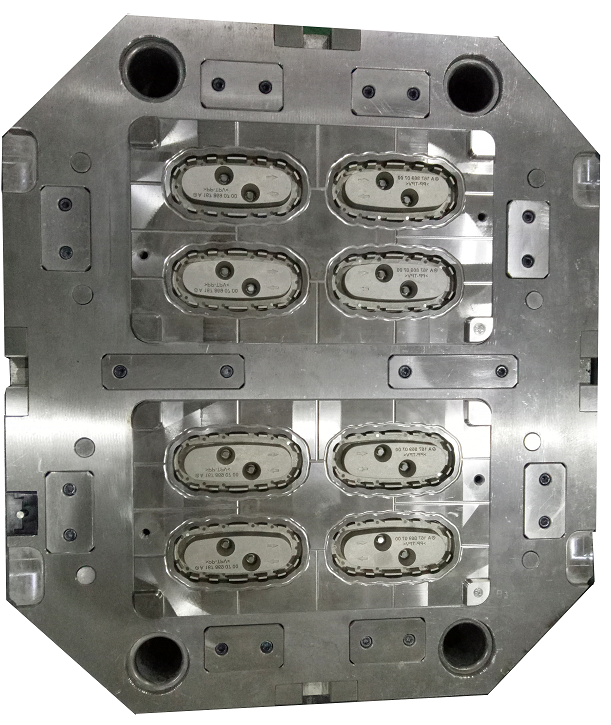 Car Two Shot Mould 2K Injection Molding To Pruduce Plastic Spare Parts