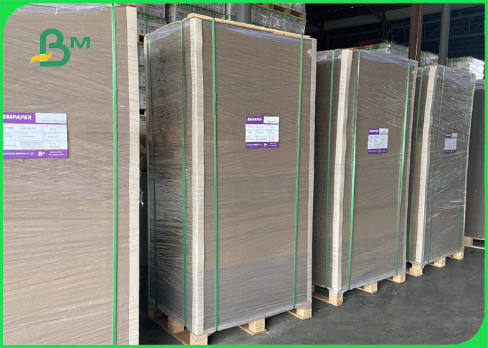 1mm 1.5mm Gray Cardboard Waste Paper For Phone Frame Uncoated 70 x 100 cm