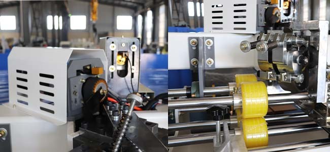 Semi Automatic Carton Box Stitching Machine 600 Nails/Min 2000mm Single Piece