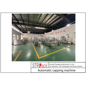 PLC Control System Automatic Bottle Capping Machine Accurate Efficient Reliable