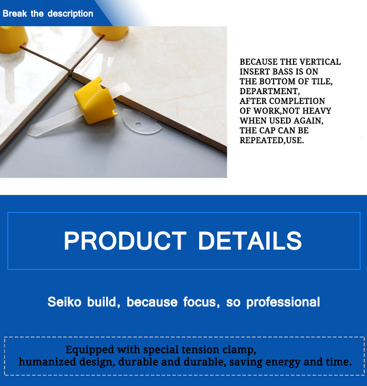 Tile Leveling System Pliers and ceramic Tile leveler