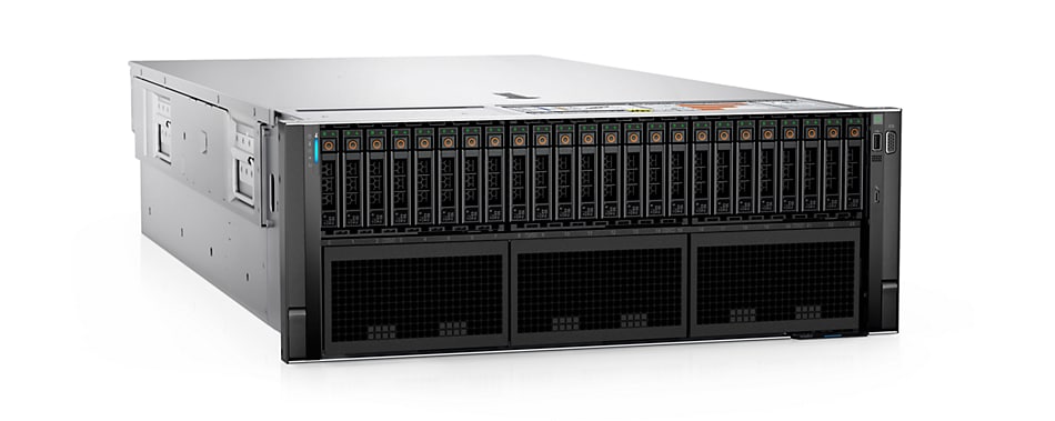 Dell PowerEdge R960 Rack Server Intel Xeon Gold 4U 8x 3.5" SAS/SATA 160TB Storage 6 Fans