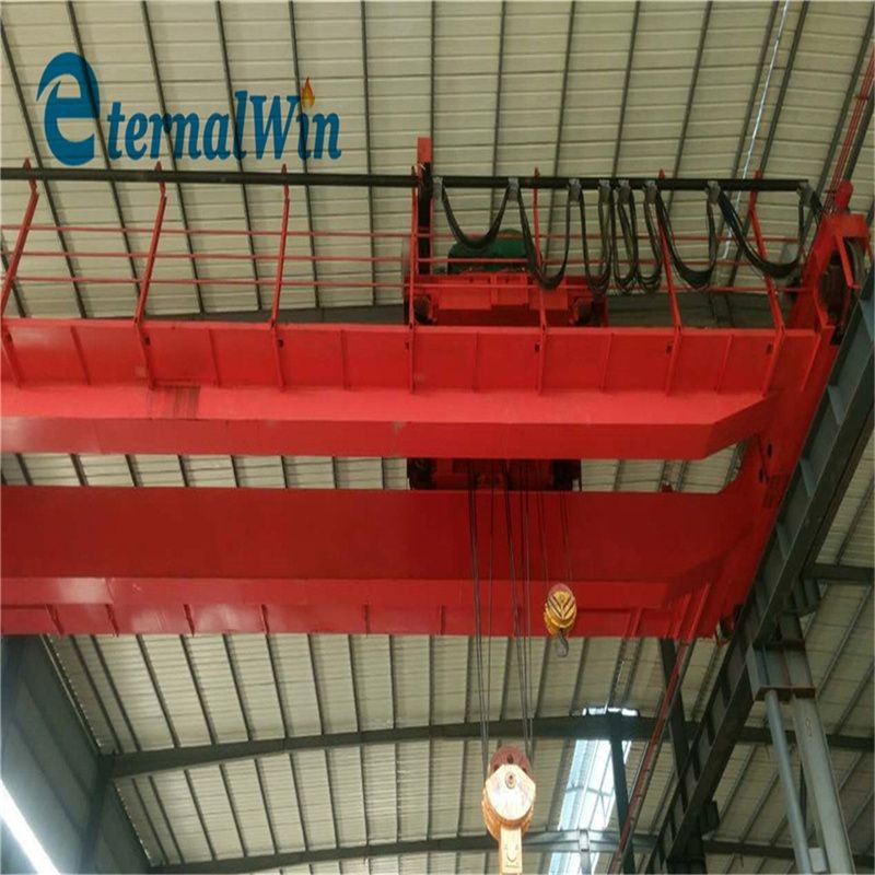 European Workshop Warehouse Single Beam Double Beam Bridge Crane Double Hook