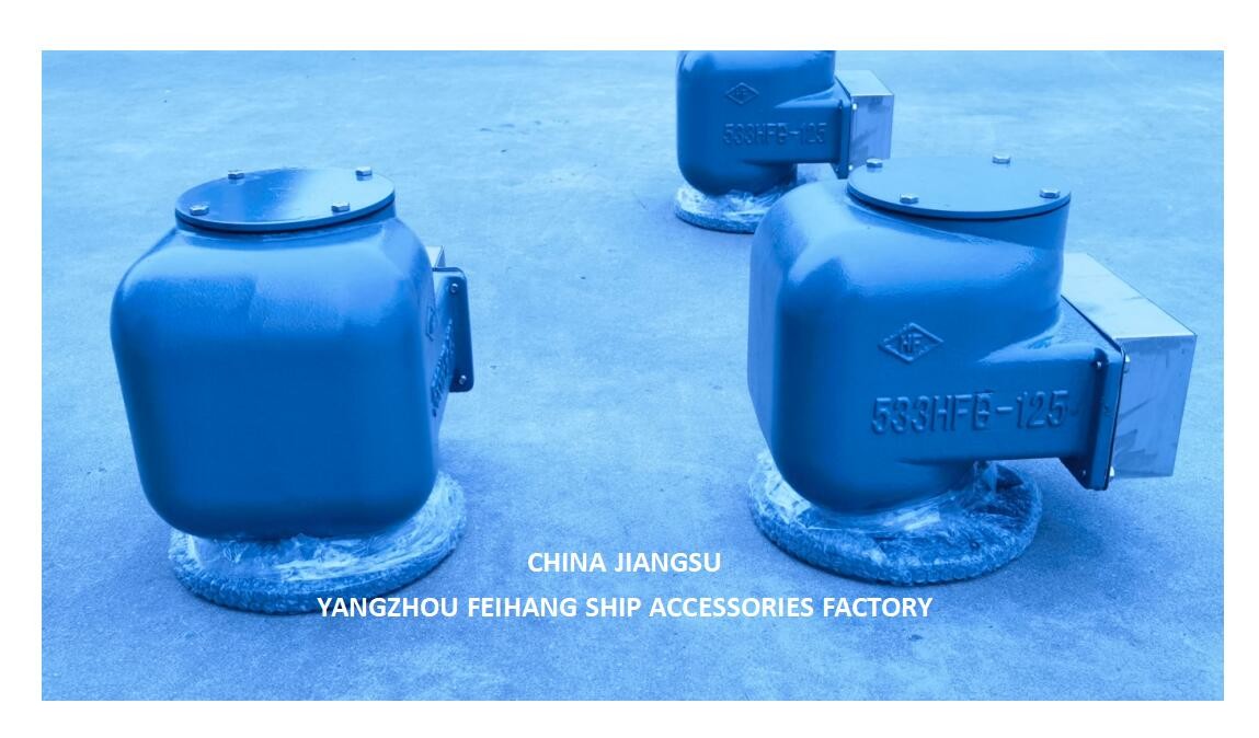 No.533hfb-125a Air Vent Head And 533hfb-125a Air Pipe Head For Ballast Tank Body Cast Iron With Stainless Steel Floater