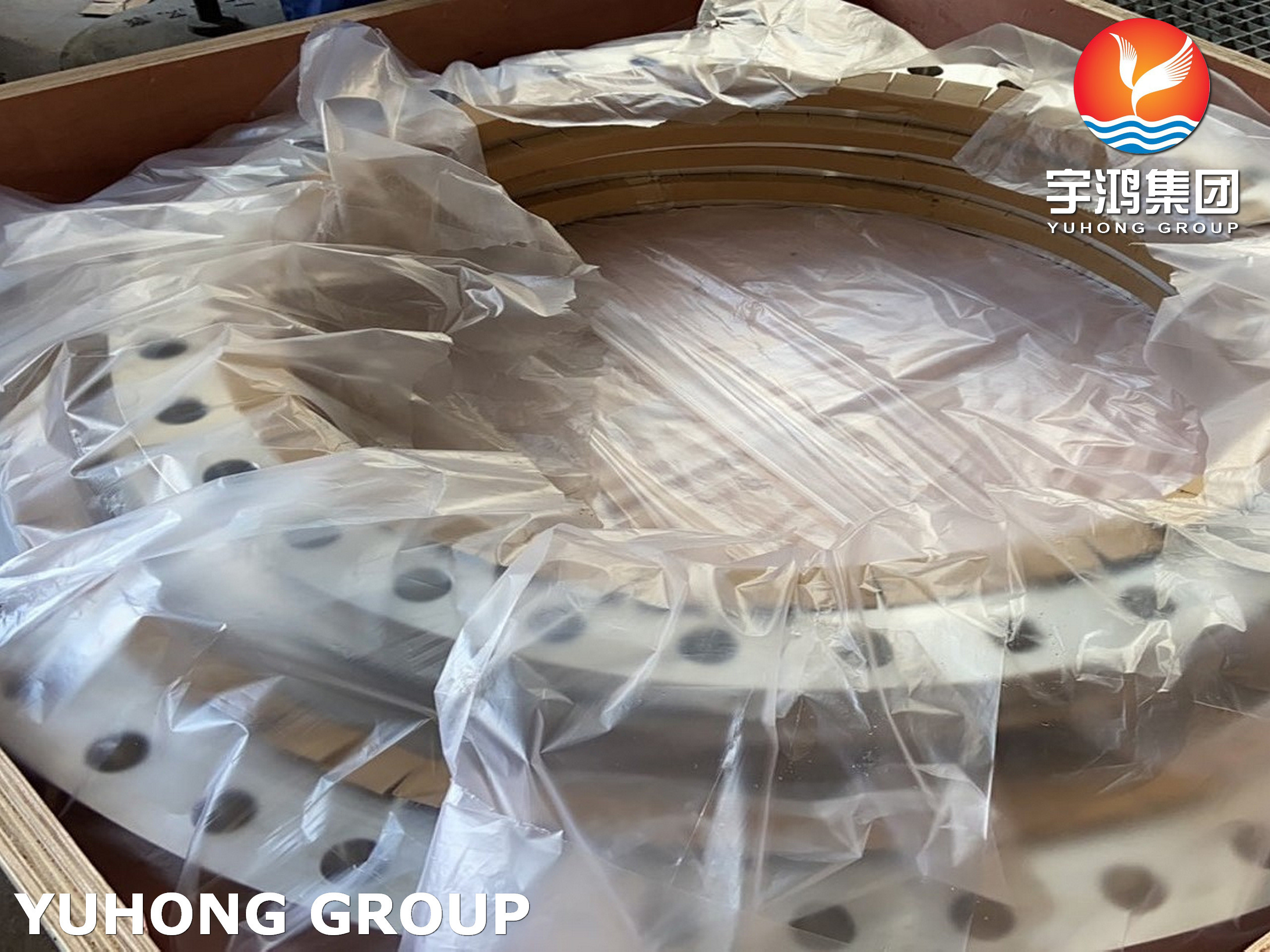 ASTM A240 F904L Stainless Steel AWWA C207 Table 2 Class D Slip on FF Flange