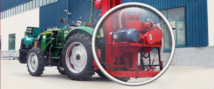 JZF-C Tractor Mounted Water Well Drilling Machine Forward And Reverse Cycle Rig