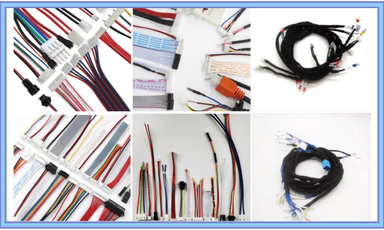 America Market AVF Cable Wiring Harness with PG9 Gland Strain Relief and Foam Insulation