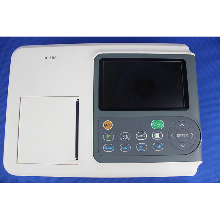Monophasic Medical Supplies Manufacturers Veterinary Human Ecg Machines 3/6/12 Channels