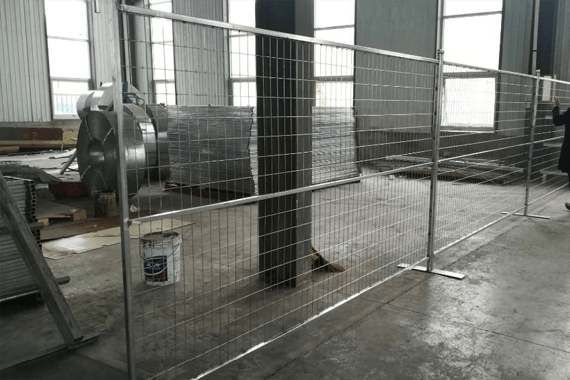 Galvanized Temporary Fence