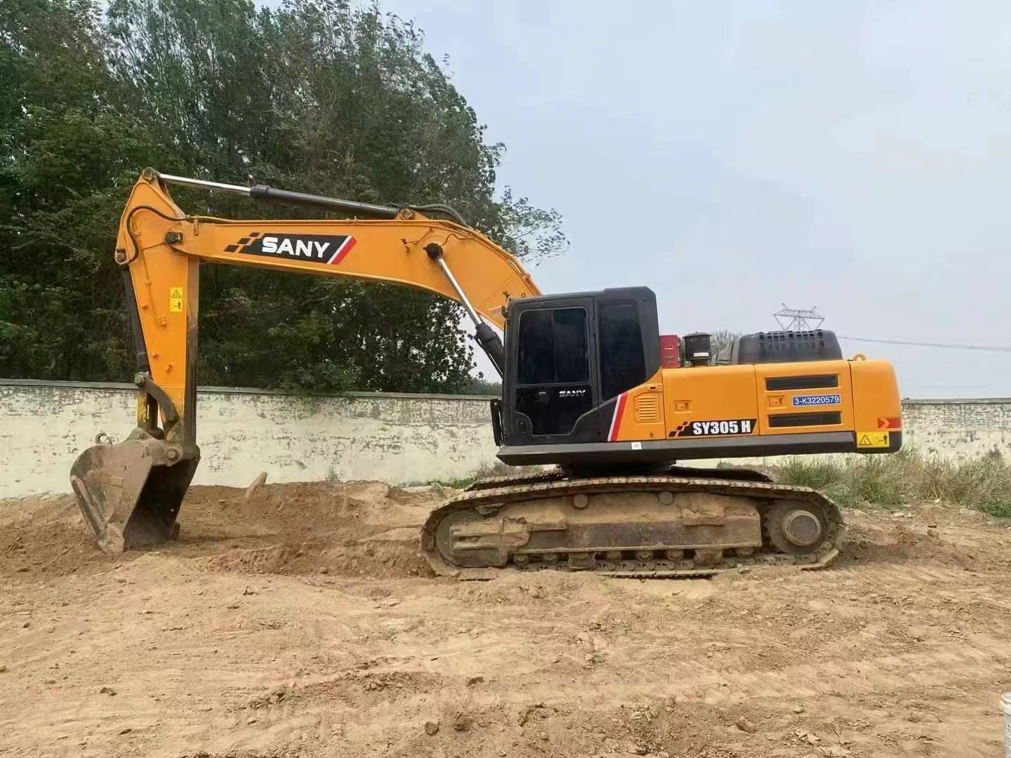 30 Ton Medium-Sized Construction Equipment Sany Sy305h Crawler Used Excavator