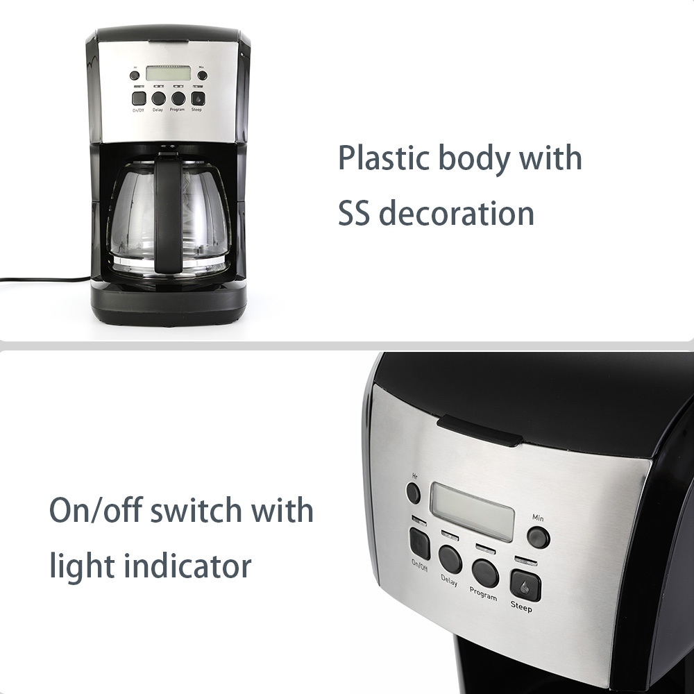 Customized Anti Drip Portable Drip Coffee Maker Electric