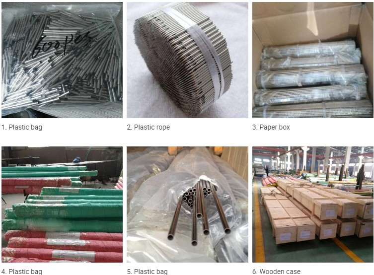 201 304 316 Micro Bright Annealing Stainless Steel Capillary Tube / Tubing / Pipe